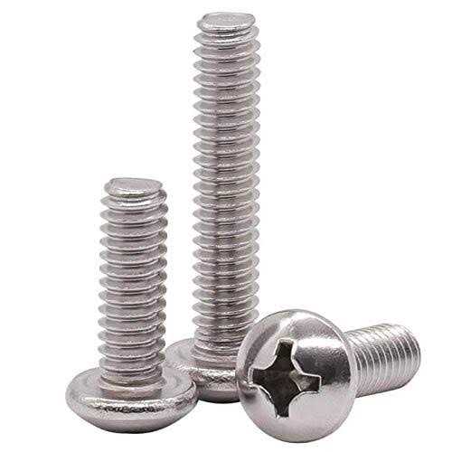 EASTLO Button Head Socket Cap Bolts Screws 304 Stainless Steel 18-8 - Inhomebuy