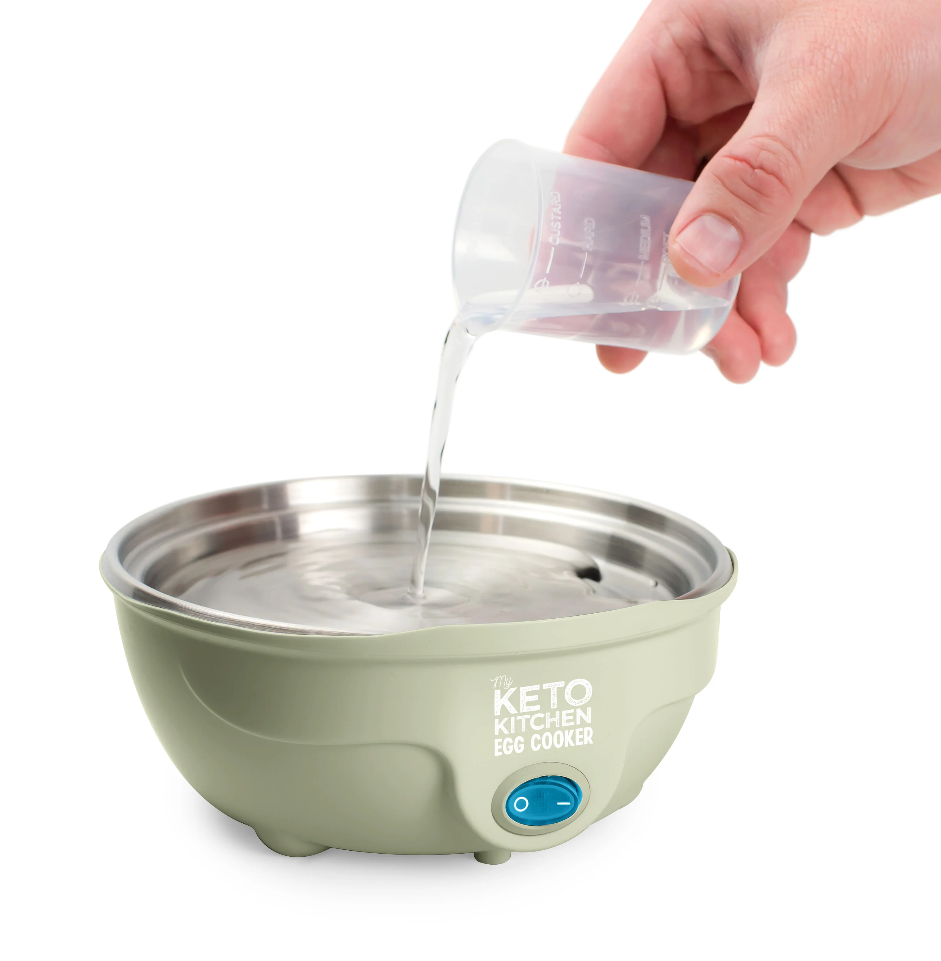 My Keto Kitchen Electric 7-Egg Cooker, Sage - Inhomebuy