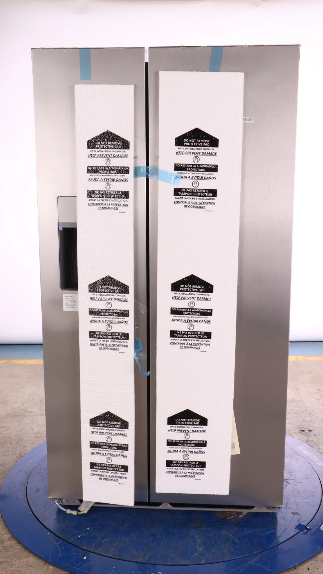 FRIGIDAIRE 36 IN 25.6 CU FT. STAINLESS STEEL SIDE-BY-SIDE REFRIGERATOR WITH EXTERIOR WATER AND ICE D - Inhomebuy