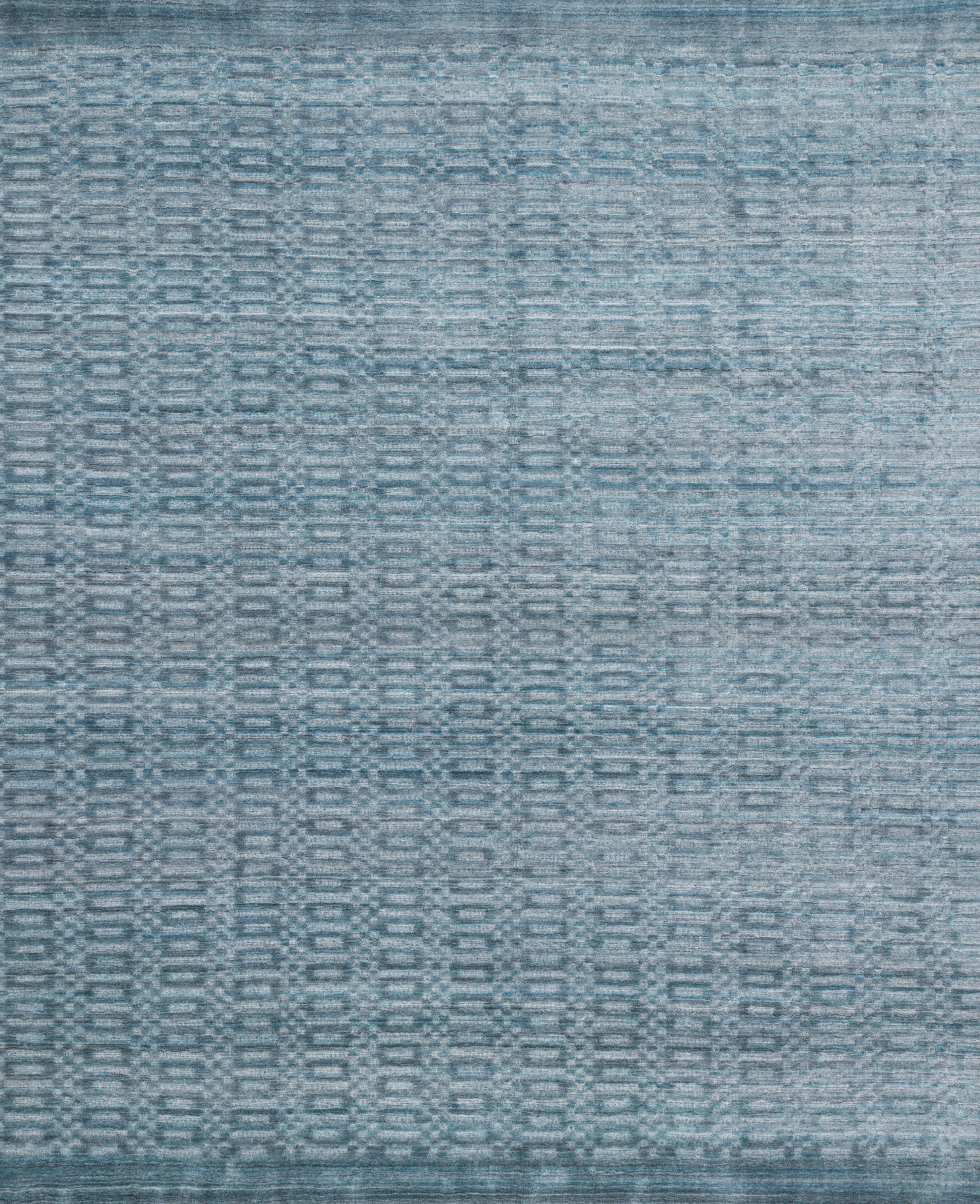 Loloi Rugs Lennon Collection Rug in Ocean - 5'6
