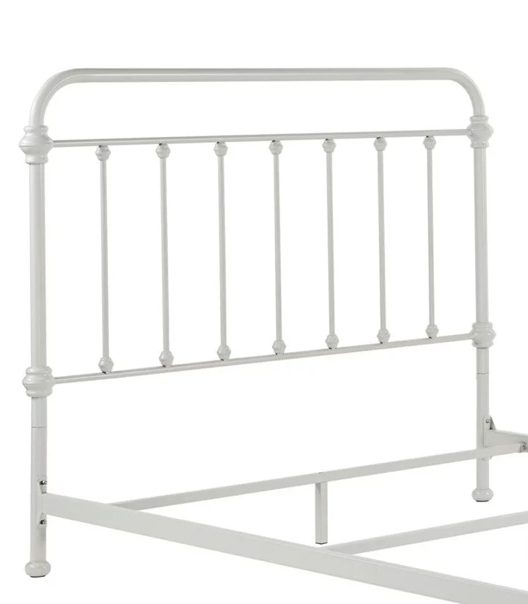 Weston Home Nottingham Metal Twin Bed, Blue Steel - Inhomebuy