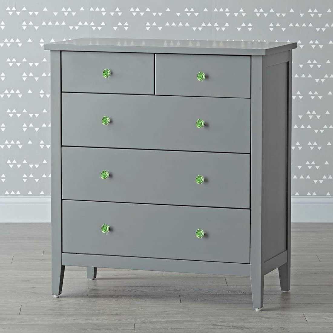 CZC HOME 10 PCS Diamond Crystal Glass Pull Handle Cabinet Knobs Cupboard Drawers Cabinet Dresser Bookcase Wardrobe - Inhomebuy