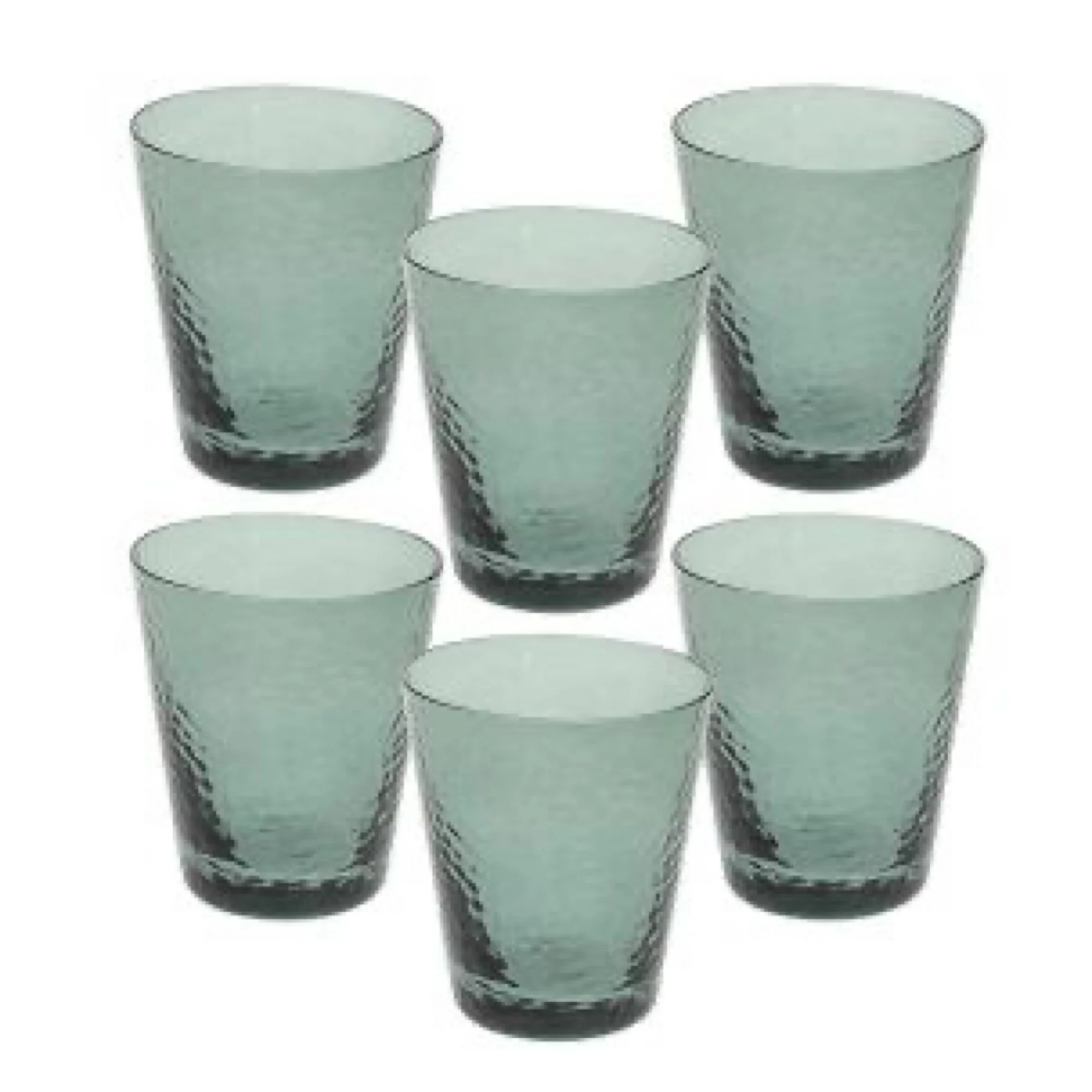 Verto Alice Tumbler Fume 330cc set of 6pcs - Inhomebuy