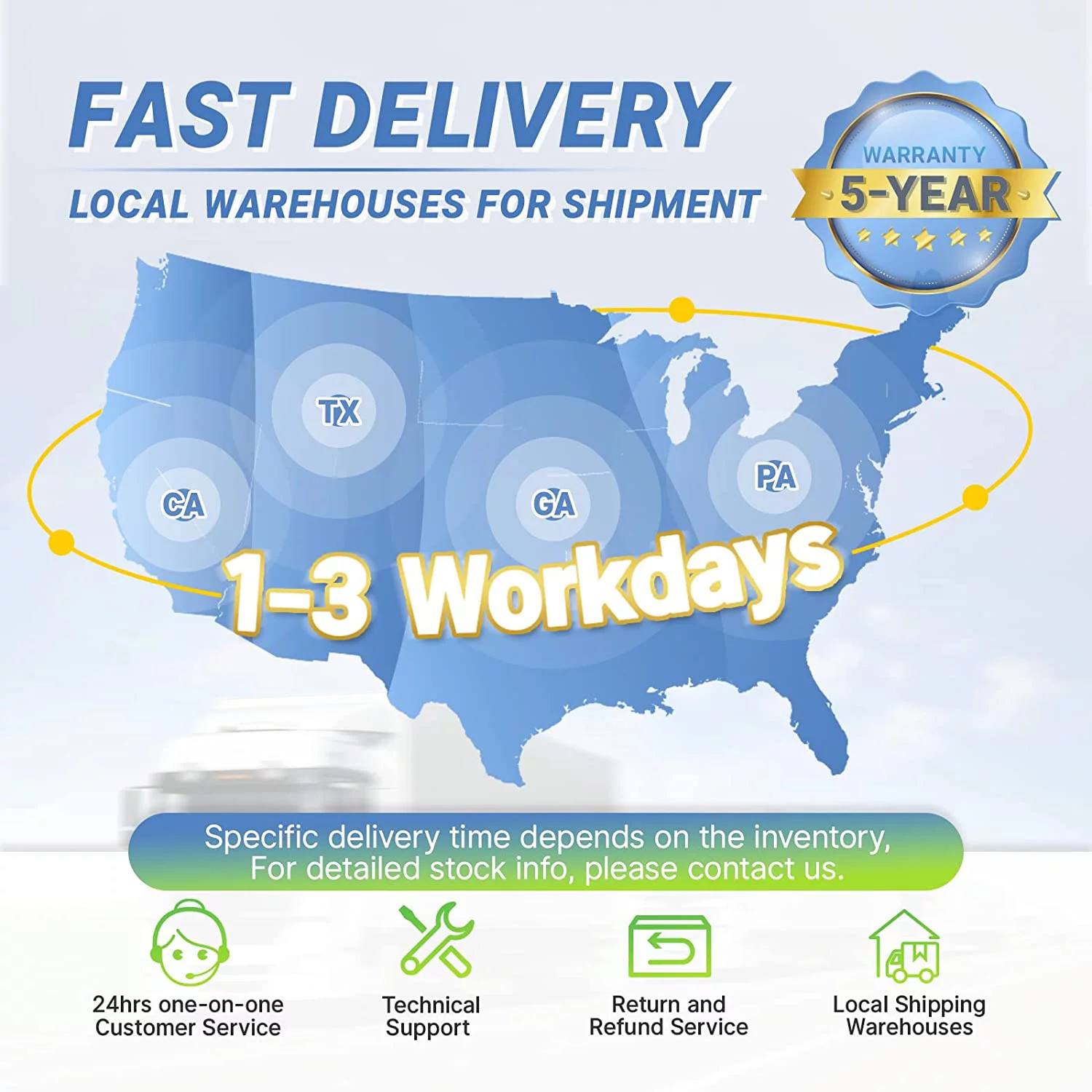 Redodo 12V 100Ah LiFePO4 Deep Cycle Lithium Battery Built-in 100A BMS for RV, Camping, Solar Energy Storage - Inhomebuy