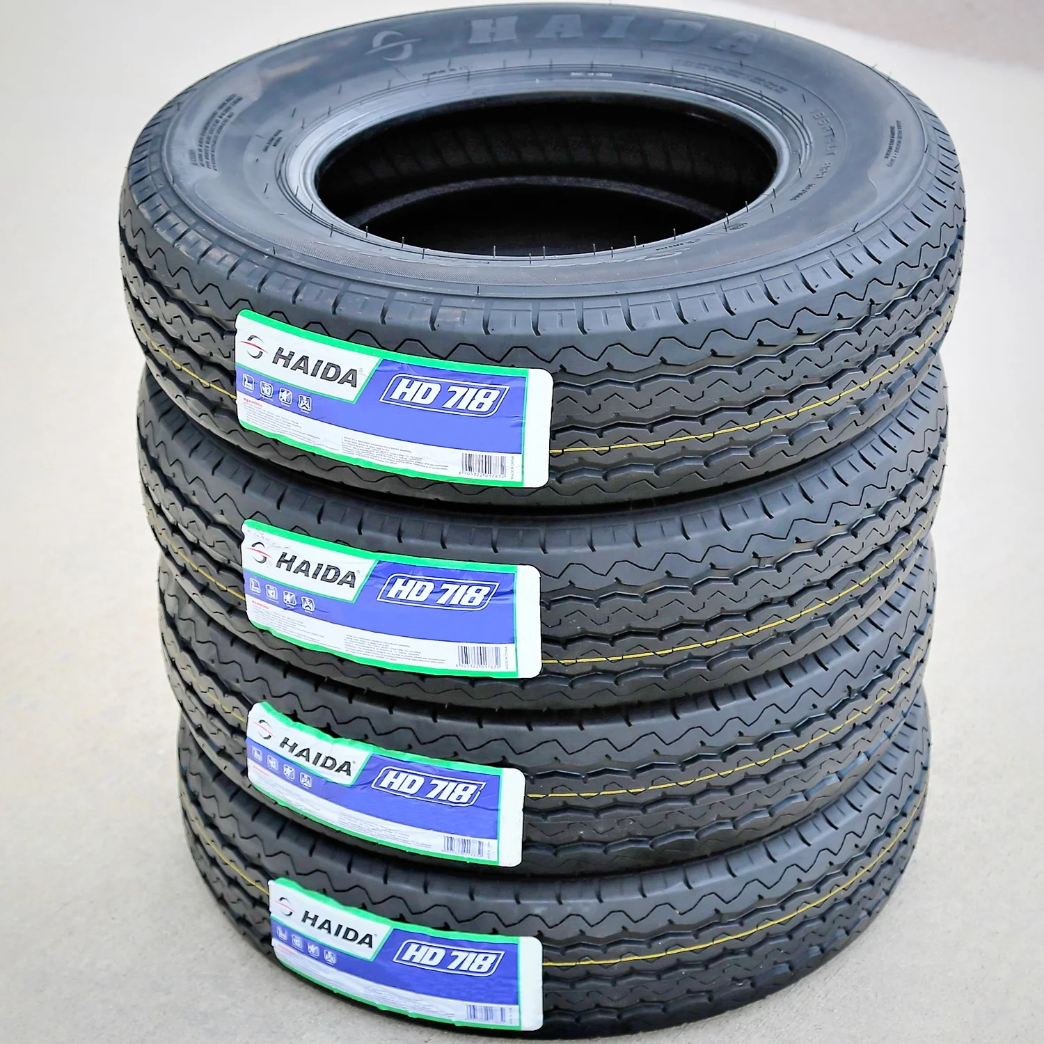 Haida Strong HD718 185R14C Load D 8 Ply Commercial Tire - Inhomebuy