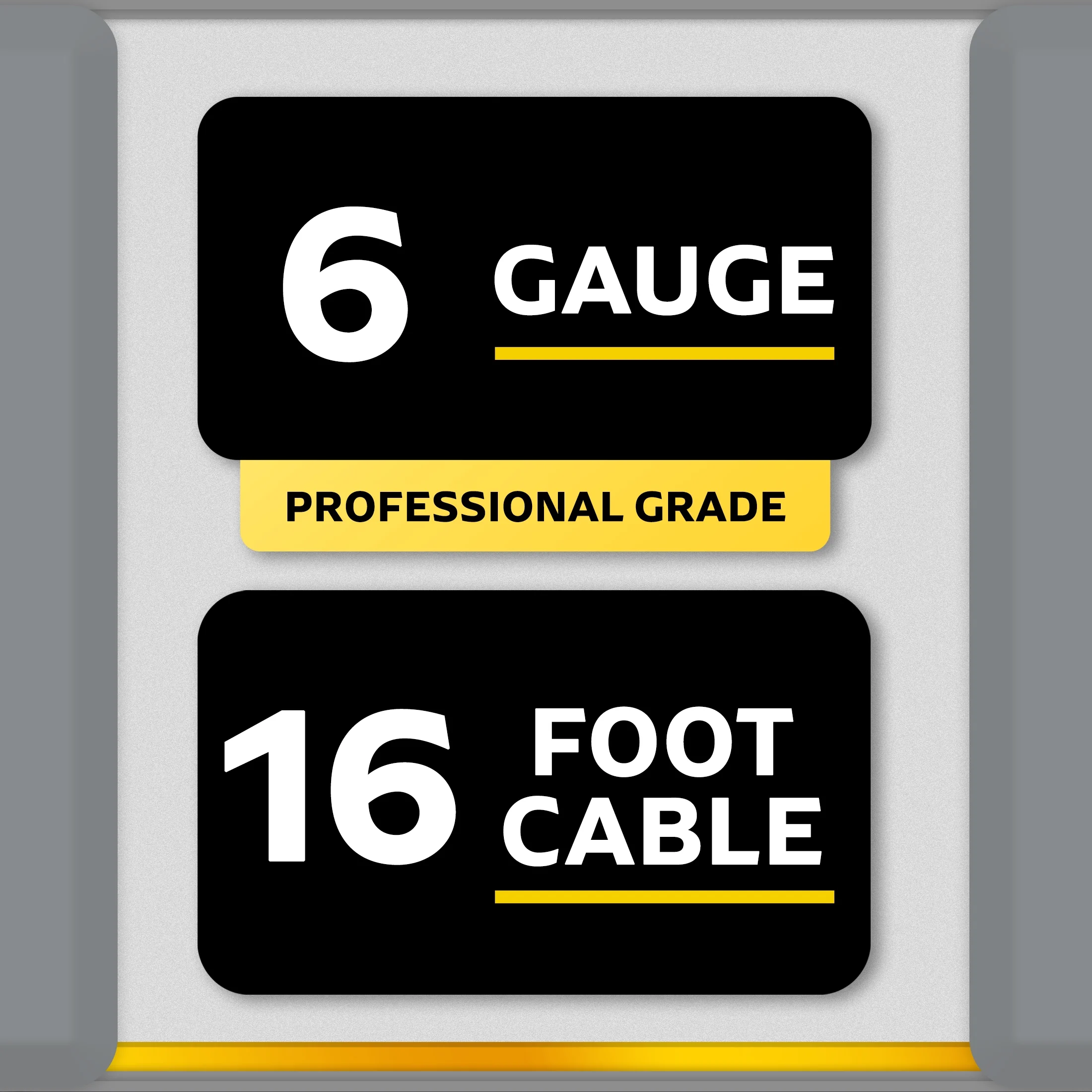 EverStart Maxx 6-Gauge Heavy Duty 16-Foot Booster Cables with Smart Protector - Inhomebuy