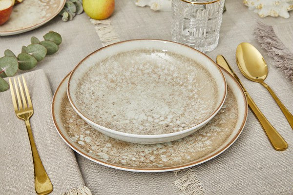 Coupe Sand Dessert Plate 20cm - Inhomebuy