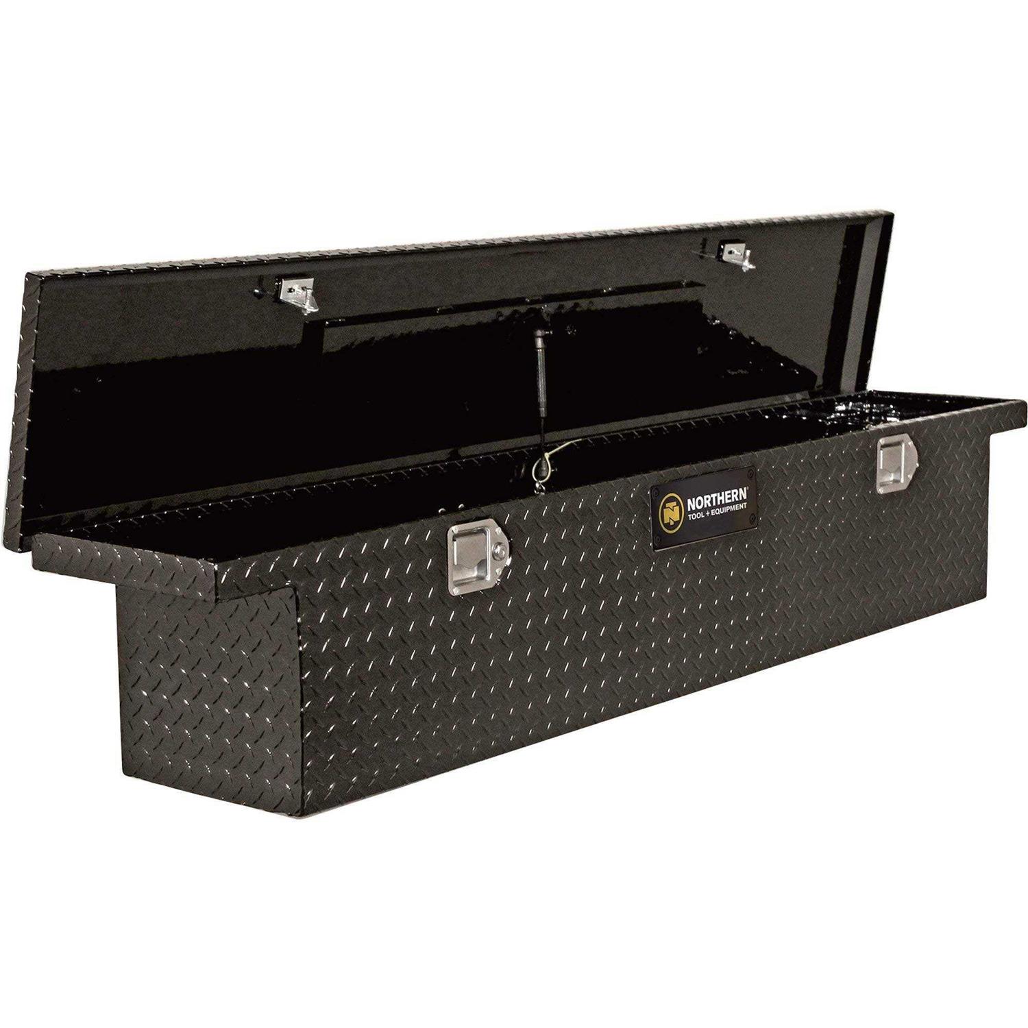 Northern Tool Side-Mount Truck Tool Box Aluminum Matte Black - Inhomebuy