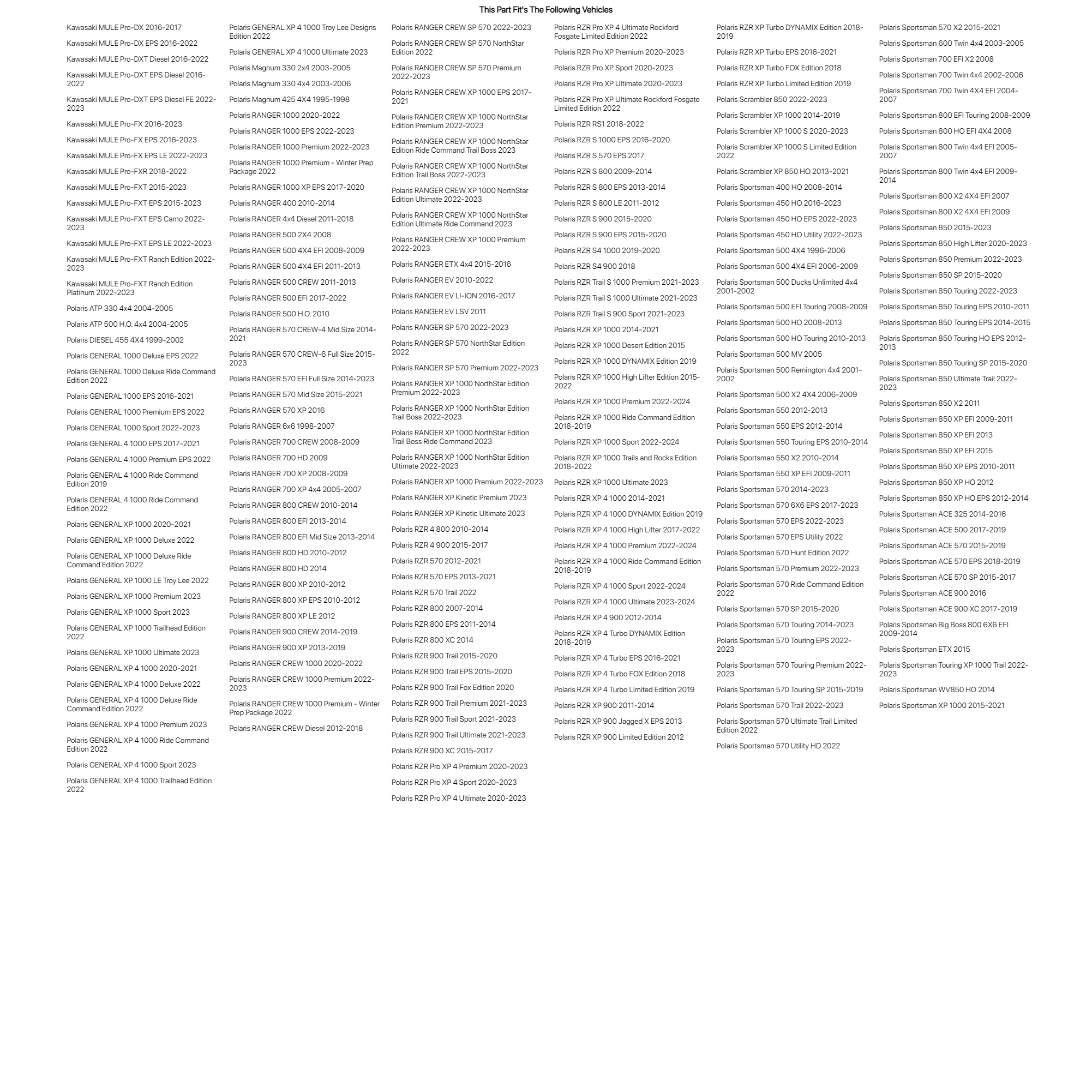 4/156 Tusk Beartooth Wheel 14x7 5.0 + 2.0 Matte Black For POLARIS SPORTSMAN 570 X2 2015-2021 - Inhomebuy