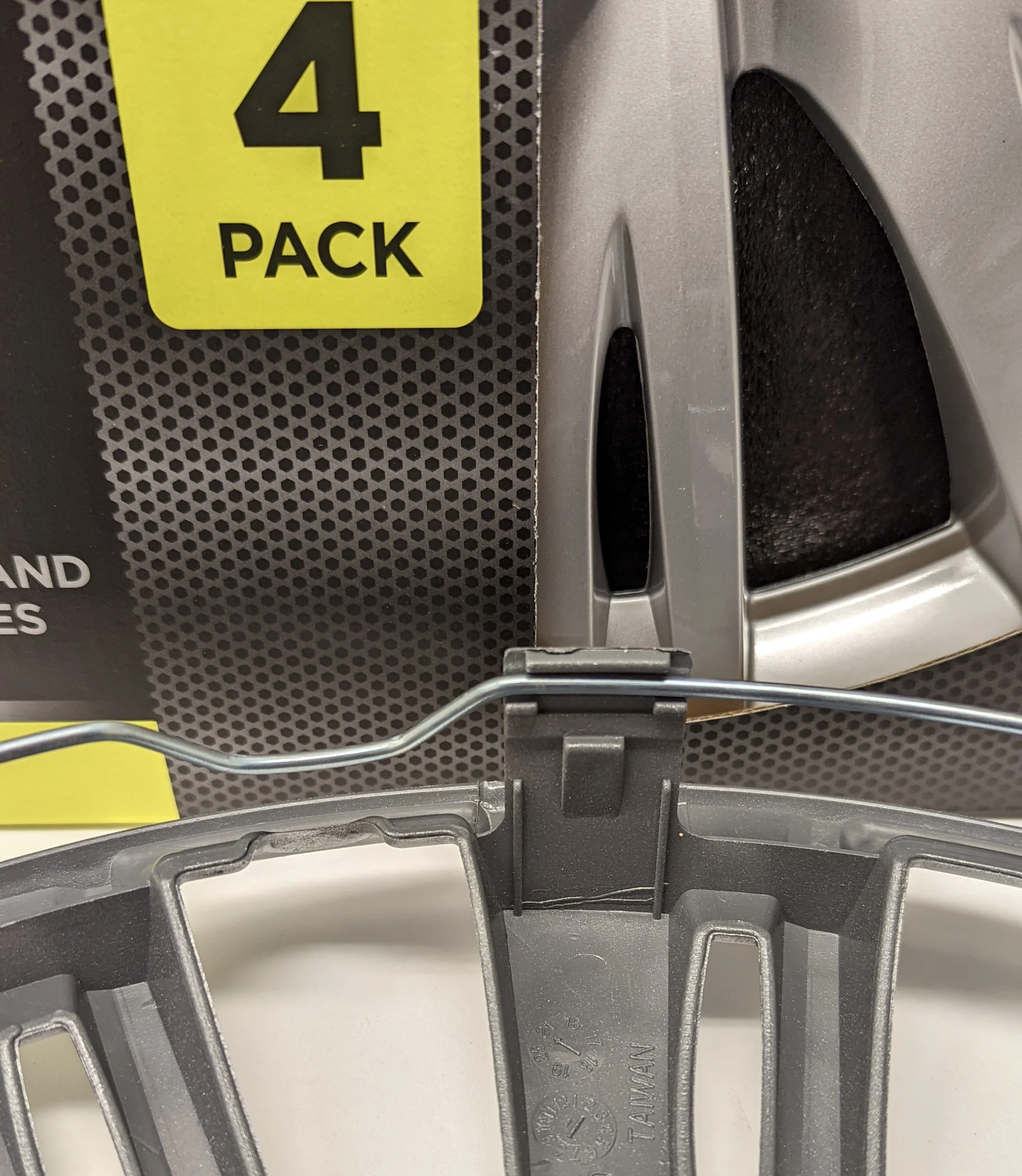 Auto Drive15-inch Wheel Cover, Silver Alloy Finish, KT1037-15SL - Inhomebuy