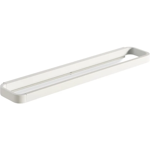 Towel Rail Rim 44x7.5 White - Inhomebuy