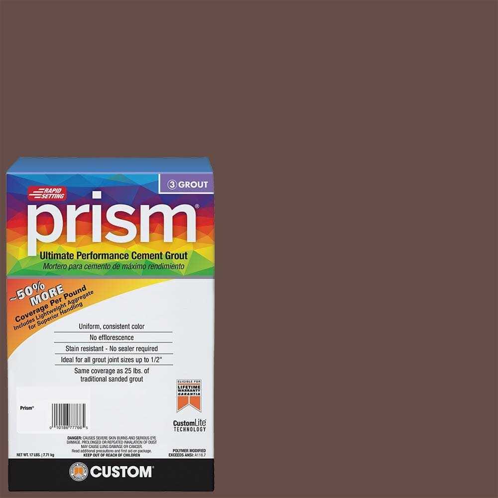 Custom Building Products Prism #642 Ash 17 lb. Ultimate Performance Grout - Inhomebuy