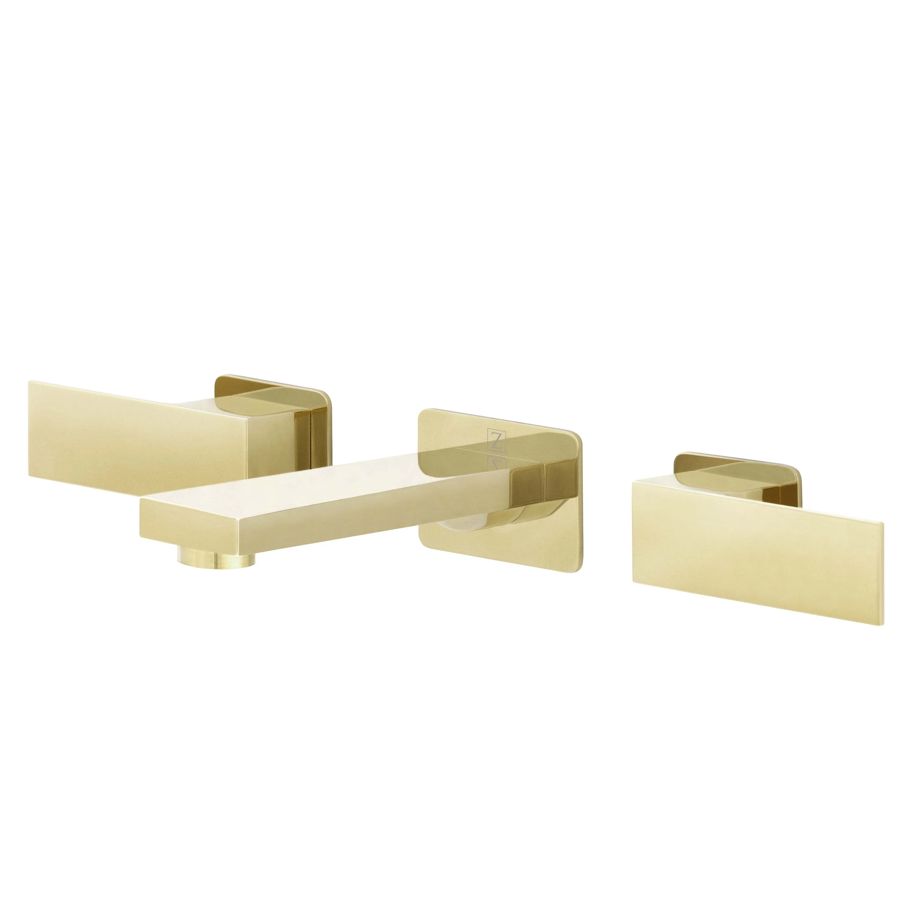 ZLINE Wall Mount Bathroom Faucet in Polished Gold (BLS-BFW-PG) - Inhomebuy
