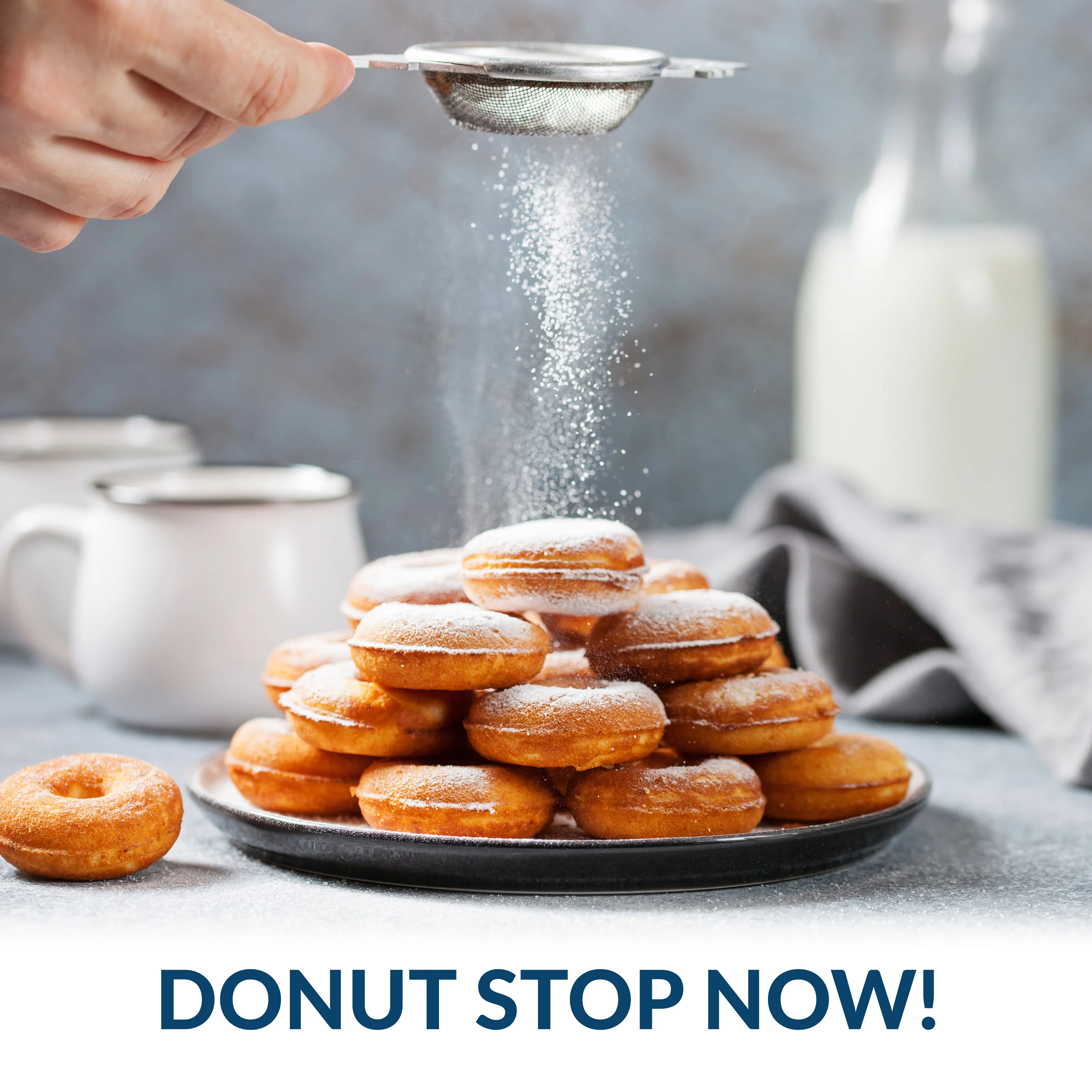 MyMini Orbital Donut Maker, Blue - Inhomebuy