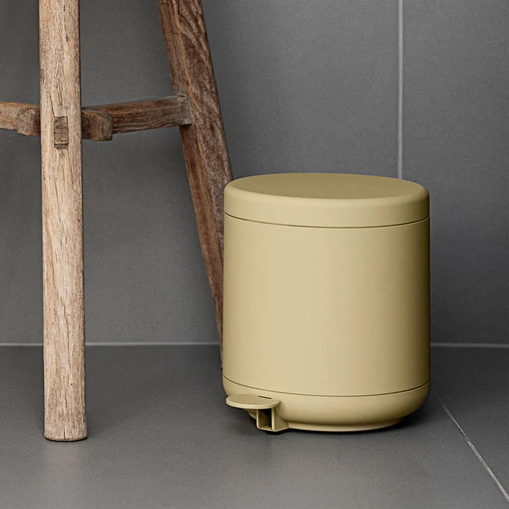 Ume Bath Pedal Bin 4L Warm Sand - Inhomebuy