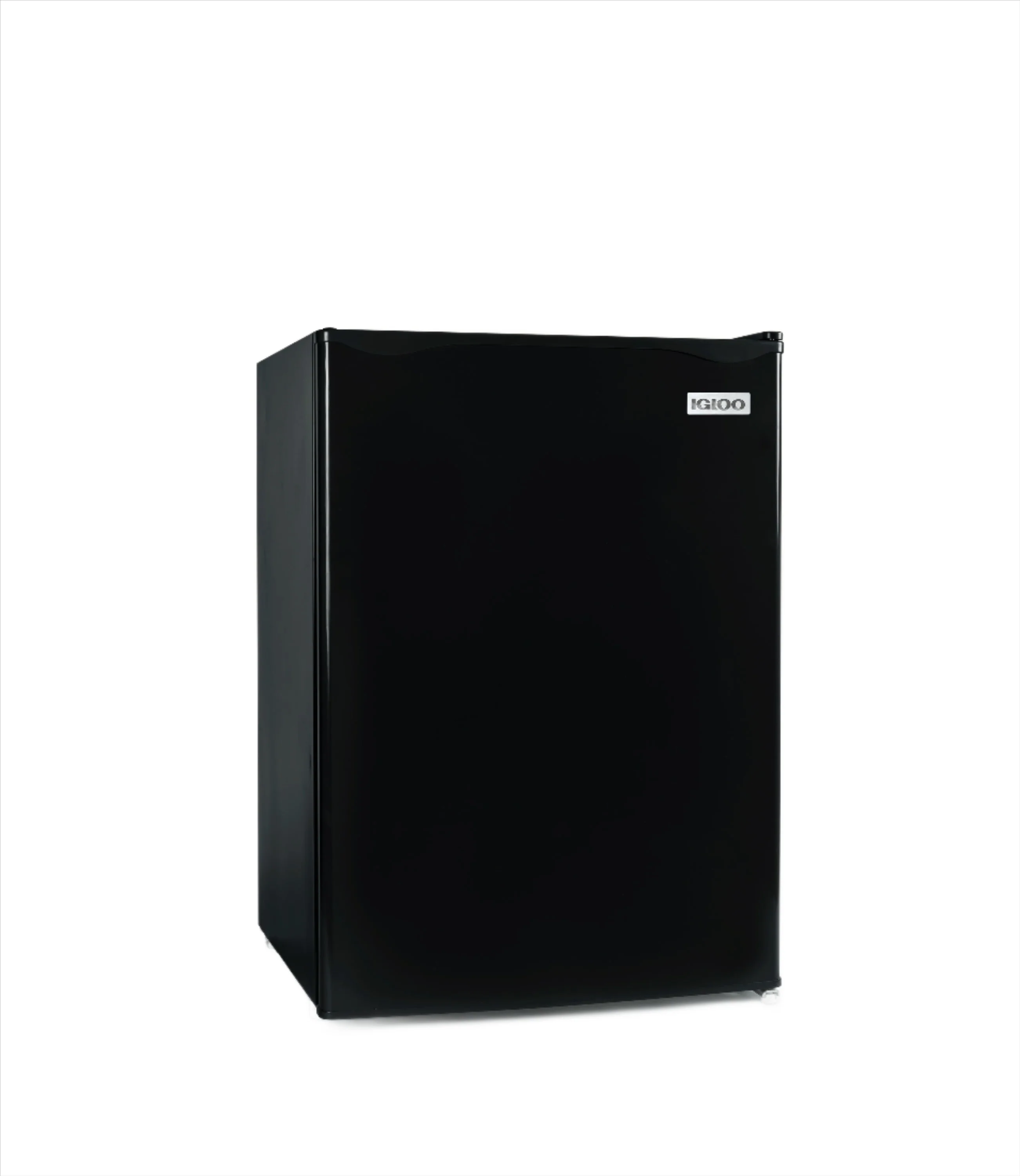 Igloo 2.6 Cu. Ft. Refrigerator w/ Freezer, Black - Inhomebuy