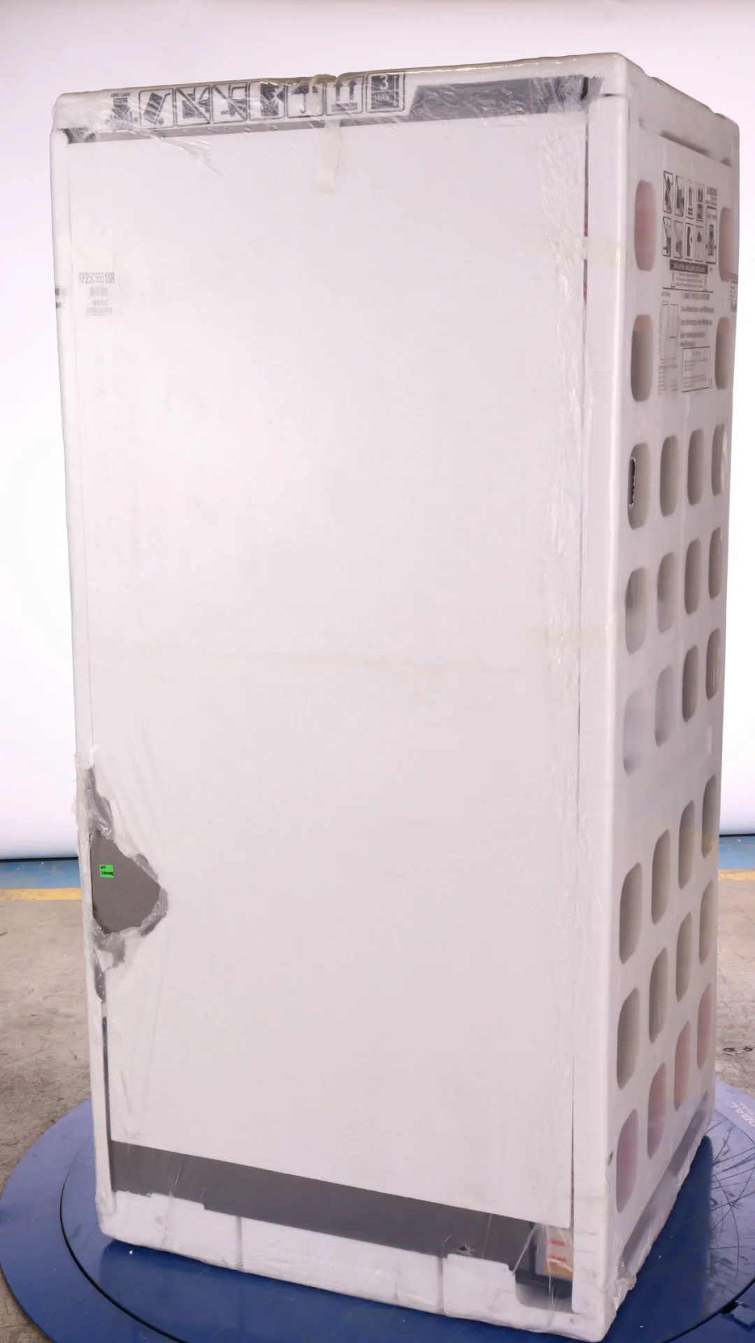 SAMSUNG 33 IN. 24.5 CU. FT. STAINLESS STEEL 3 DOOR FRENCH DOOR REFRIGERATOR WITH BEVERAGE CENTER AND - Inhomebuy