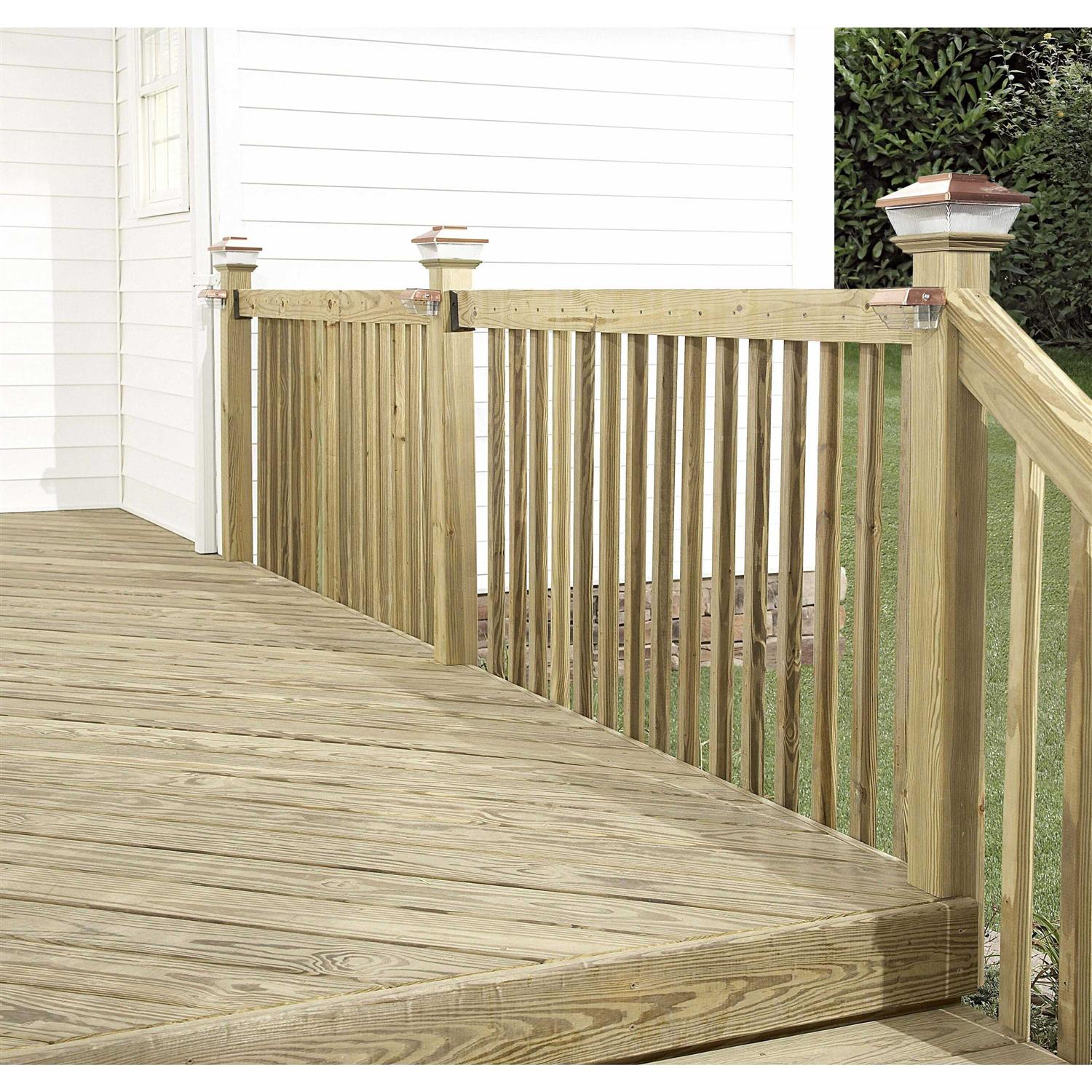 Severe Weather 2 x 2 x 36 Pressure Treated Brown Deck Baluster P36A2ET15EL - Inhomebuy
