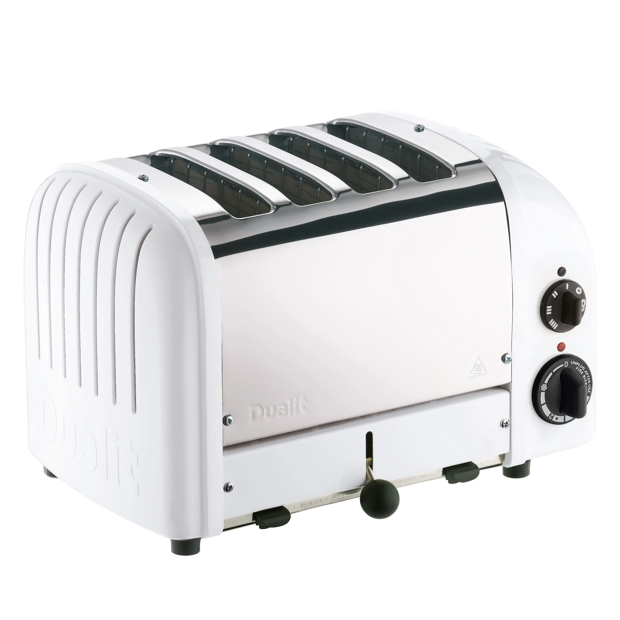 Dualit New Generation Classic 4-Slice Toaster in White - Inhomebuy