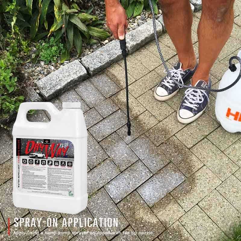 DryWay 5 Gal. Water-Repellent Concrete Paver and Masonry Sealer - Inhomebuy