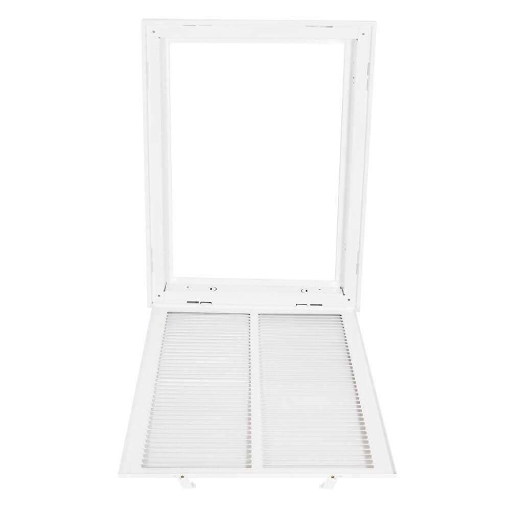 EZ-flo 12 in. x 6 in. 3-Way Steel Wall/Ceiling Register - Inhomebuy