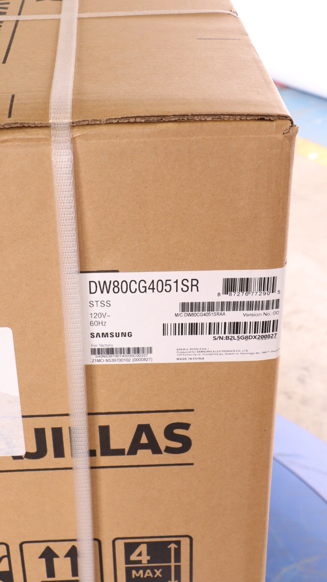 SAMSUNG 24 IN. STAINLESS STEEL DISHWASHER WITH THIRD RACK - DW80CG4051SRAA - Inhomebuy