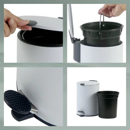 Dust Bin Mats White 3L - Inhomebuy