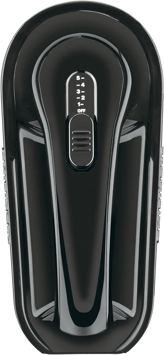 Cuisinart Hand Mixer: 5-speed, black with brushed s/s wrap | HM-50BKC - Inhomebuy