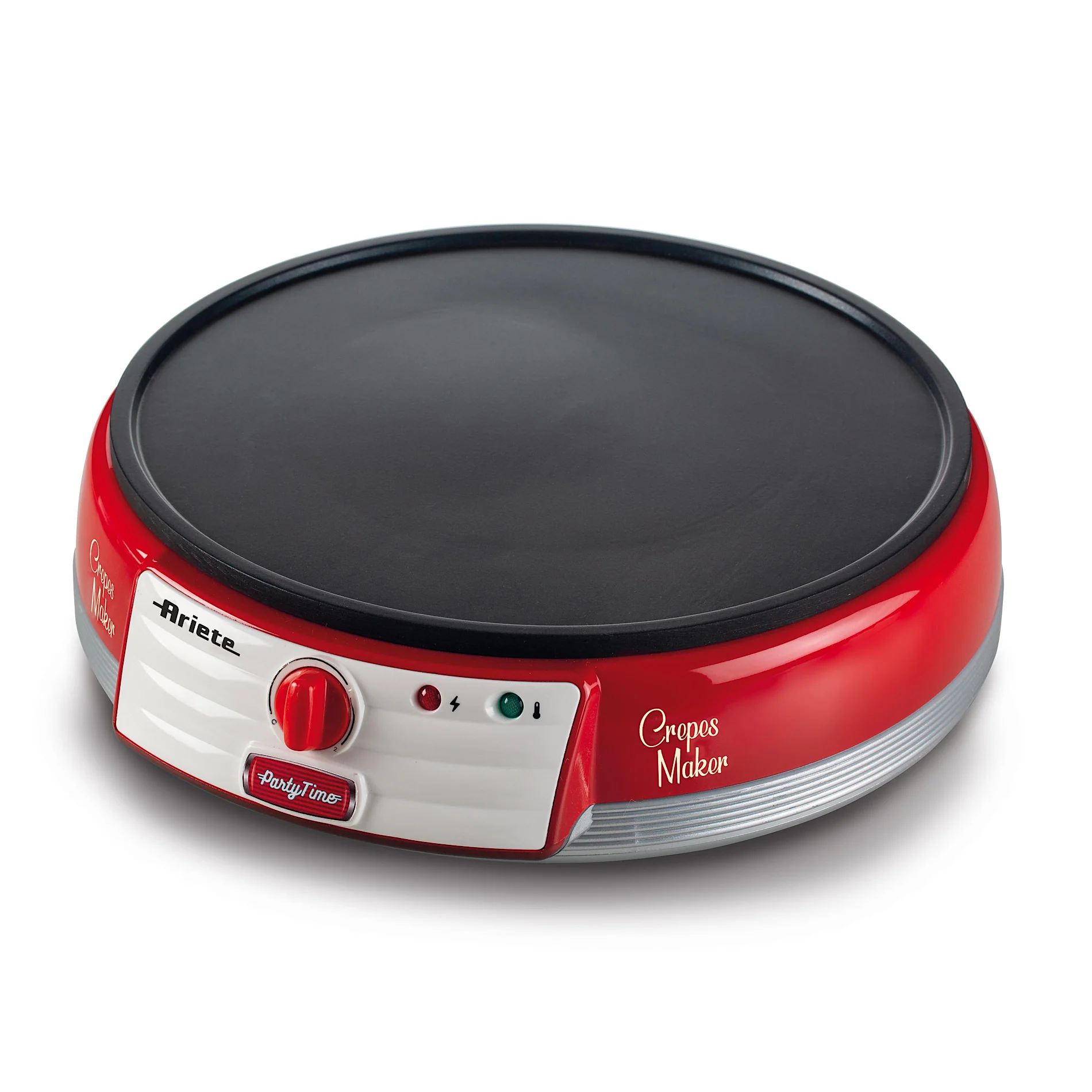 Crepe Maker Machine 1000W Red - Inhomebuy
