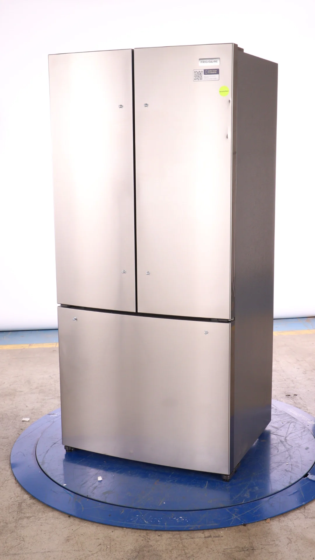 FRIGIDAIRE 31.5 IN. 17.6 CU FT. STAINLESS STEEL COUNTER-DEPTH FRENCH DOOR REFRIGERATOR - FRFG1723AV - Inhomebuy