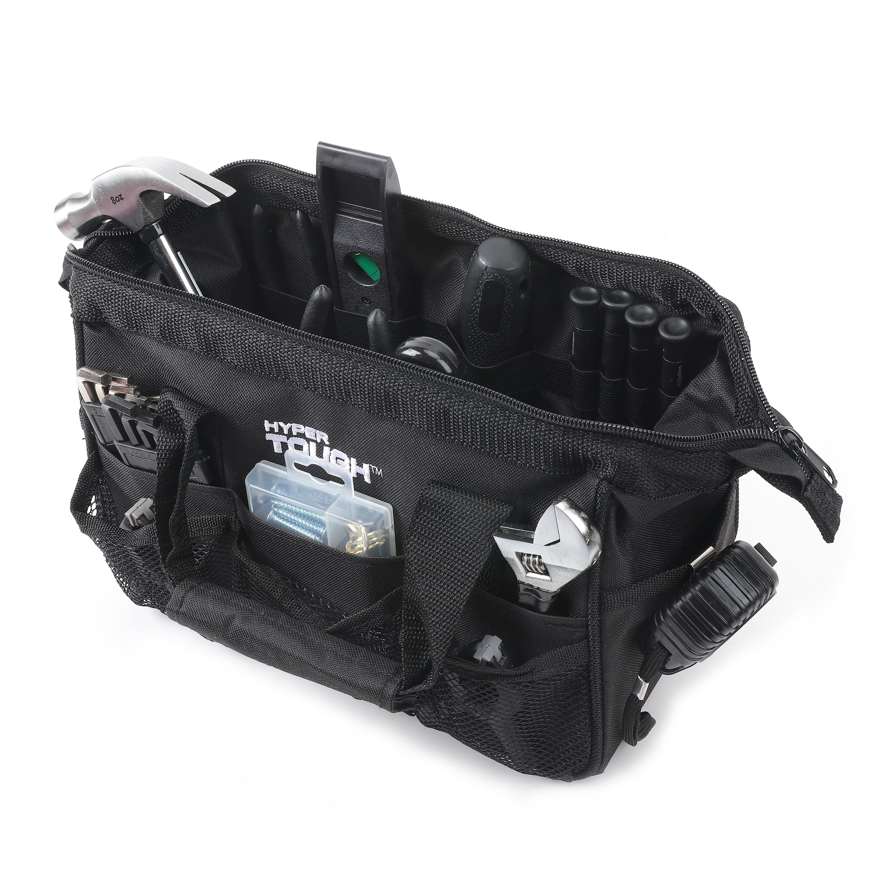 Hyper Tough 89-Piece Black Household Tool Set - Inhomebuy