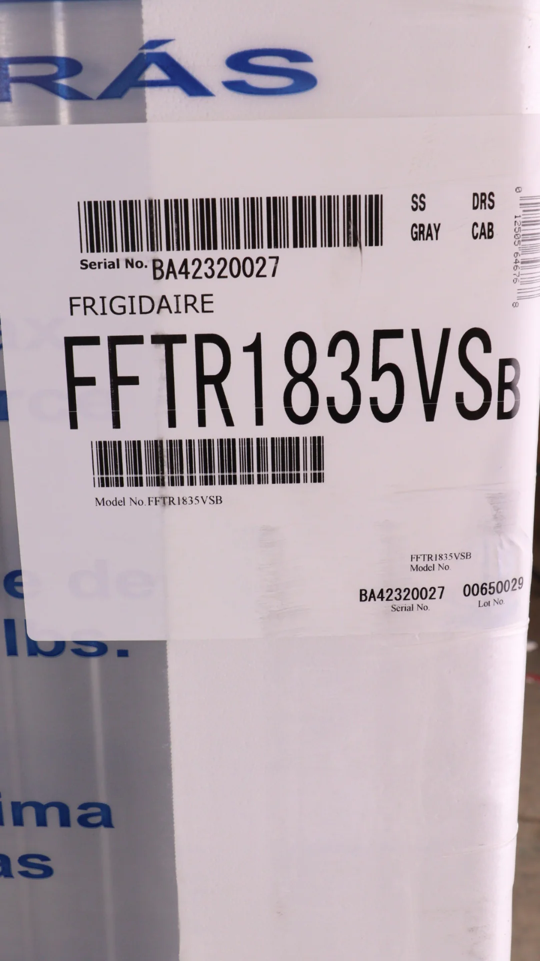 Frigidaire 30in. 18.3 cu. ft. Stainless Steel Top Freezer Refrigerator - FFTR1835VS - Inhomebuy