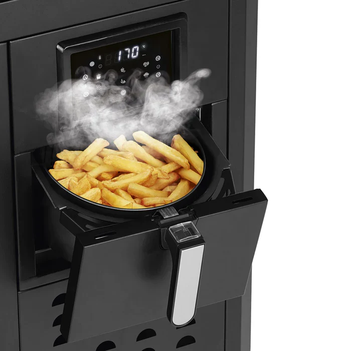 Fryton Cook 4.1 Gas BBQ With 3.5L Airfryer Black - Inhomebuy