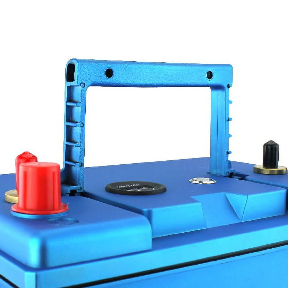 Deep Cycle Lithium-Ion Dual Terminal RV Battery With Emergency Start 900CCA Group Size 27 - Inhomebuy