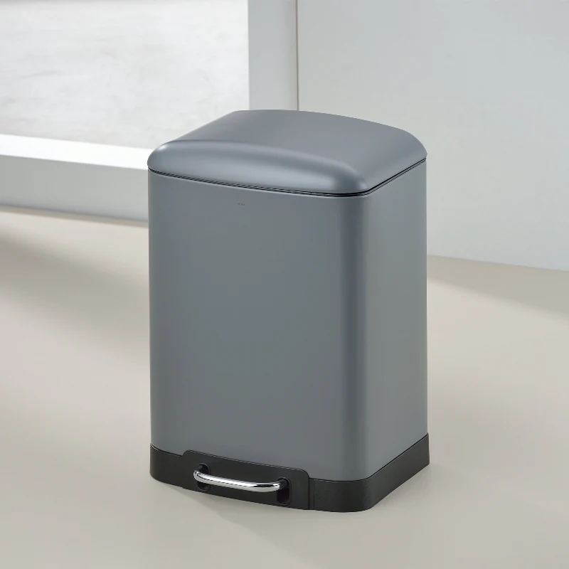 Pedal bin Davino Grey - 12L - Inhomebuy