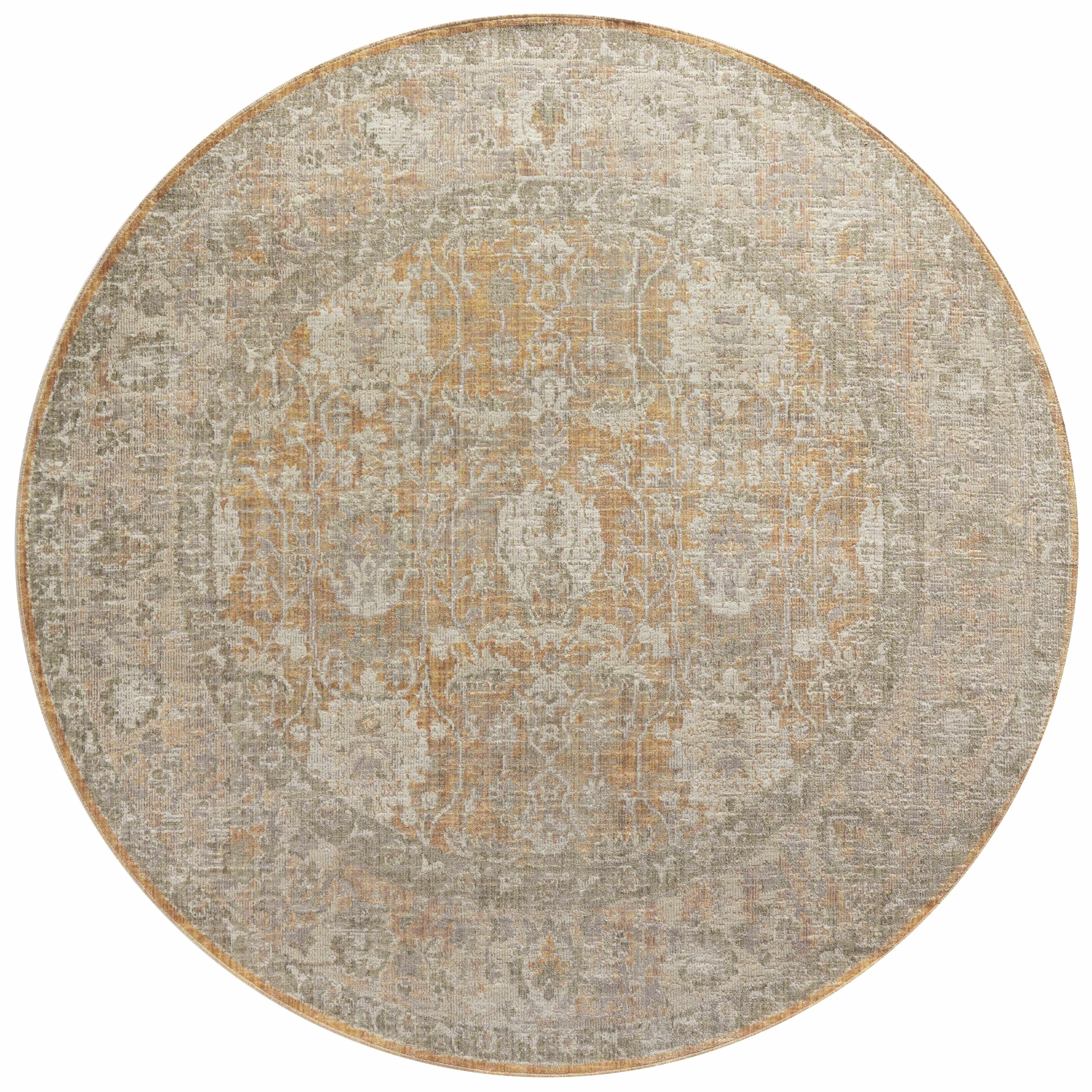 Chris Loves Julia x Loloi Rug in Gold, Sand - 7'9
