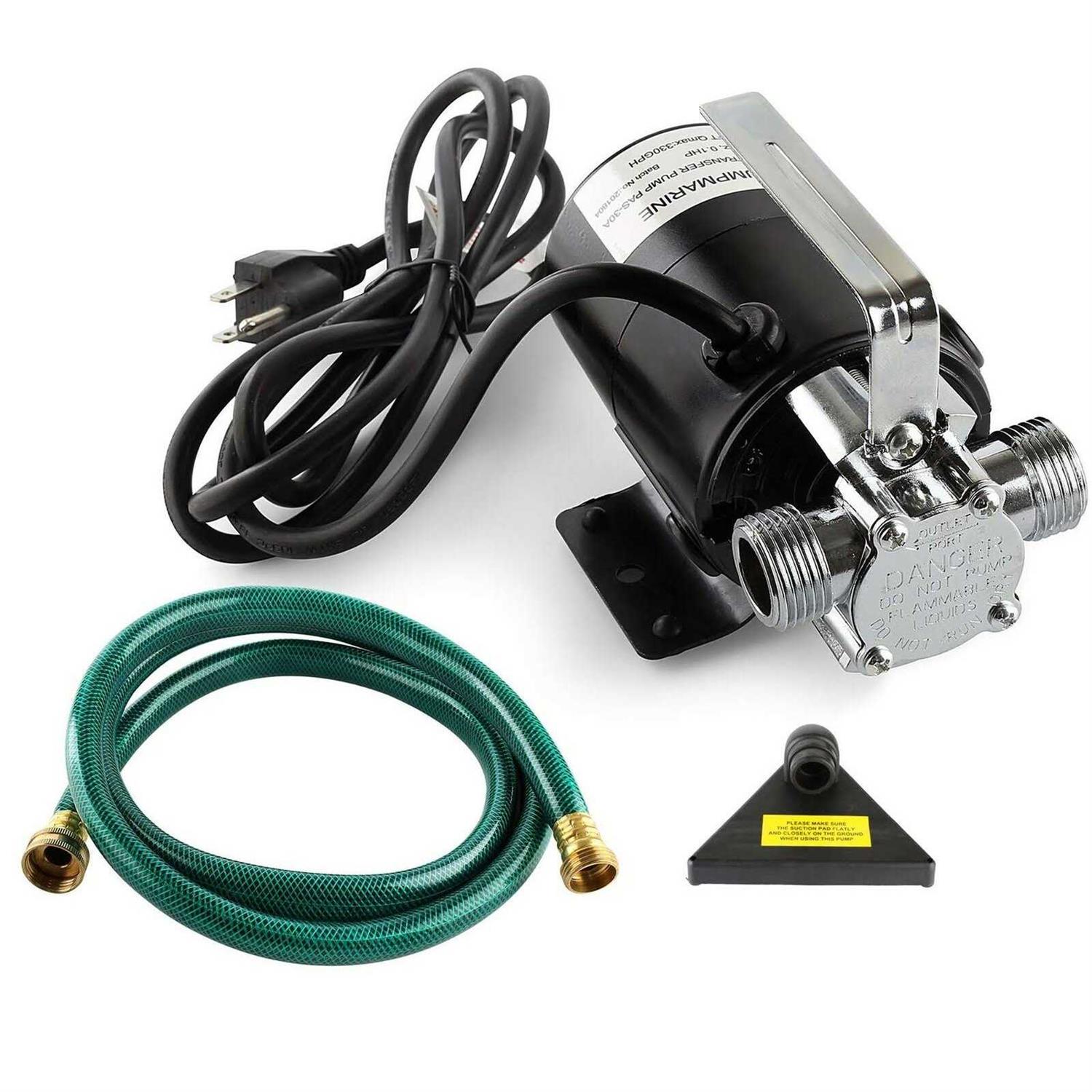 Sump Pump, 1HP 3500GPH Electric Water Removal Pump with Build-in Float Switch and 16Ft Power Cord for Swimming Pool, Garden Pond and Flood Drain - Inhomebuy