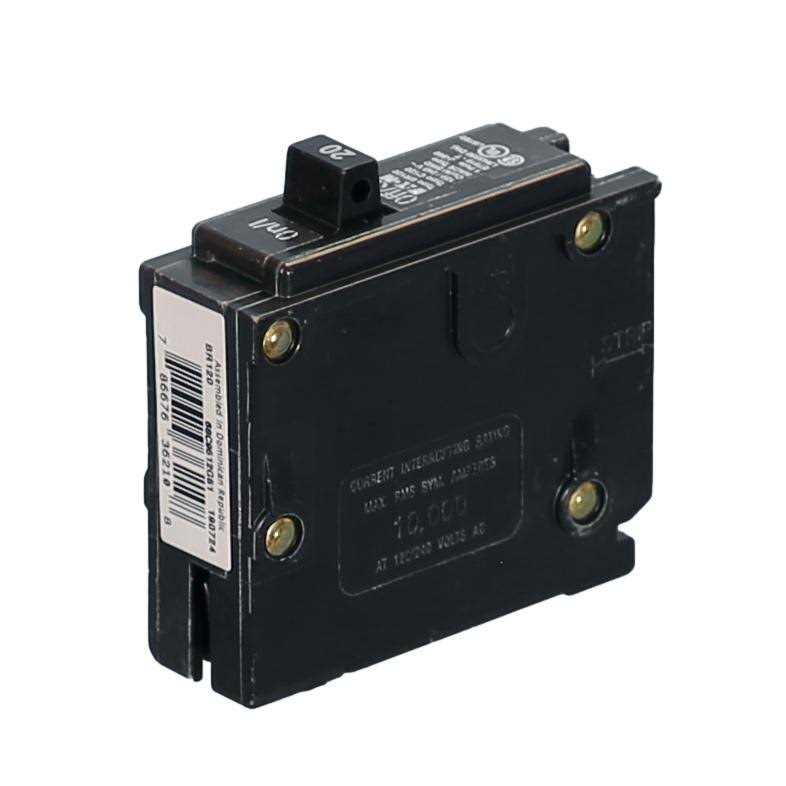 Eaton BR115 Single Pole Circuit Breaker - Inhomebuy