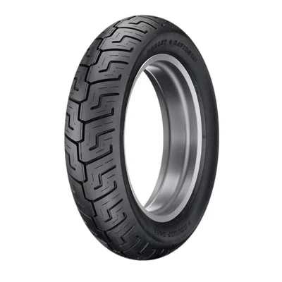 Dunlop D401 Rear Motorcycle Tire 130/90B-16 (73H) Black Wall for Harley-Davidson Dyna Wide Glide FXDWG/I 1993-2001 - Inhomebuy
