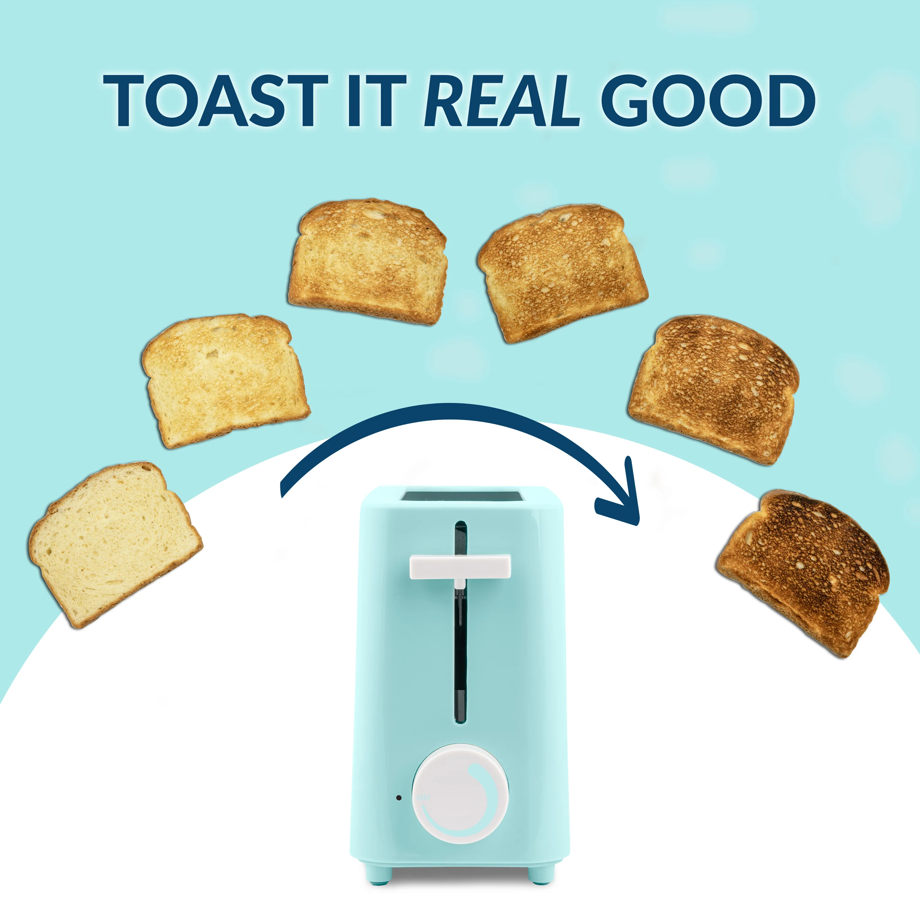 MyMini Single Slice Toaster - Inhomebuy