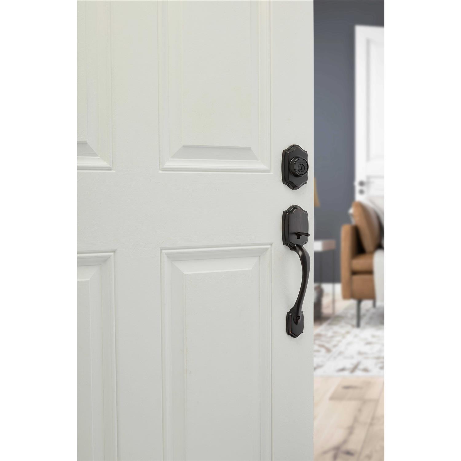 Kwikset Uptown Low Profile Single Cylinder Deadbolt - Inhomebuy