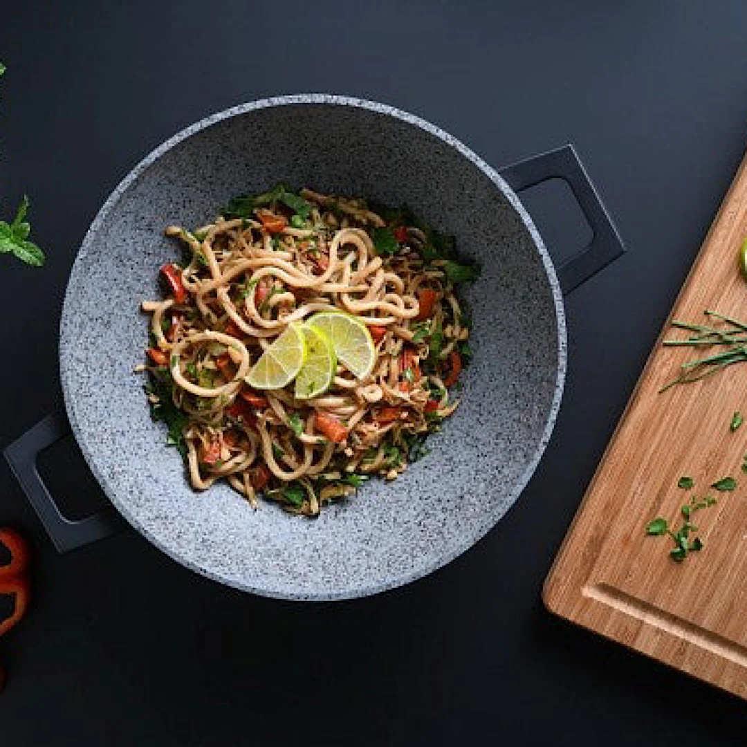 Ambiziosa Wok Pan 2 Handle 32cm - Inhomebuy