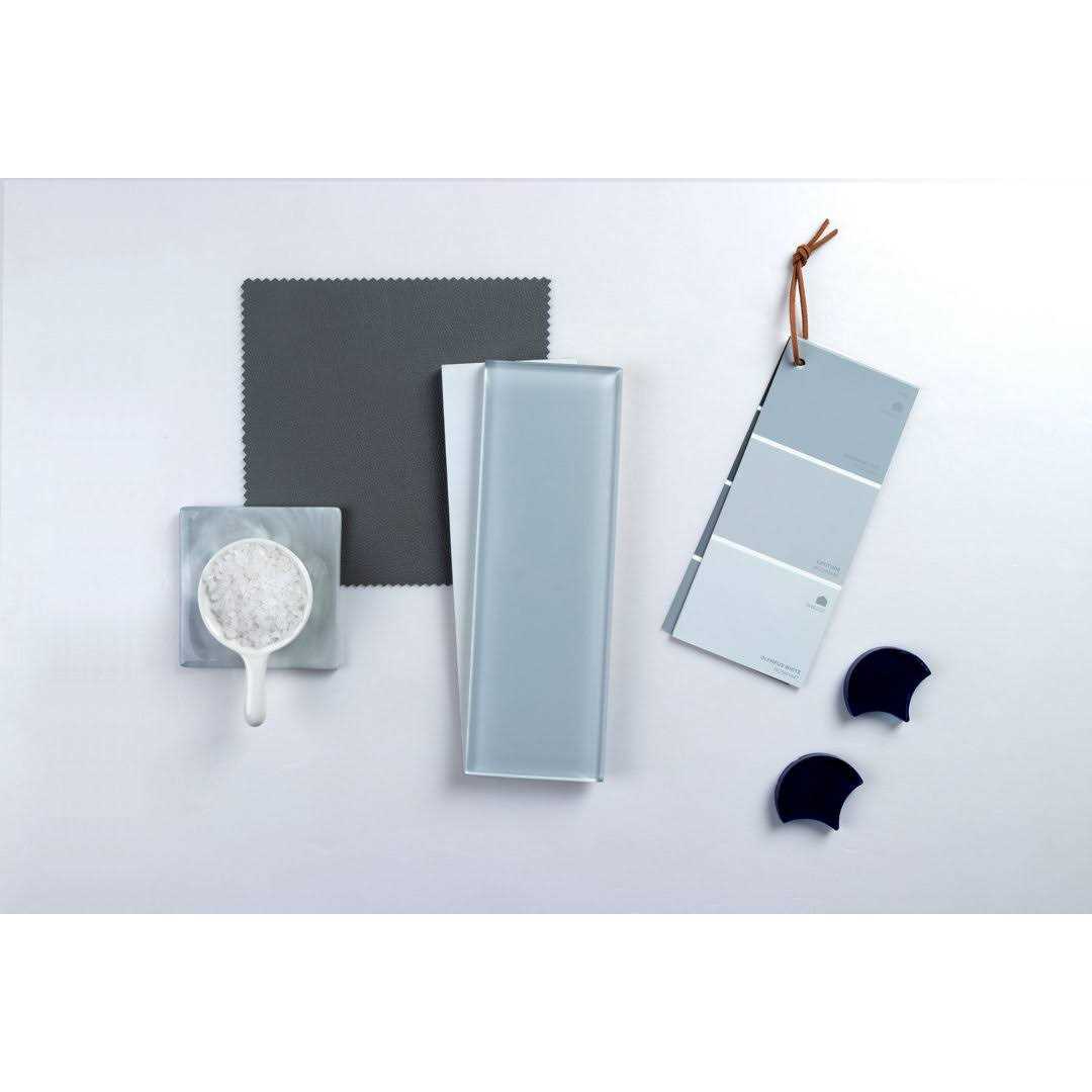 WS Tiles 3×22 x 9×22 Glass Mosaic Subway Tile Backsplash for Kitchen and Bathroom - Inhomebuy