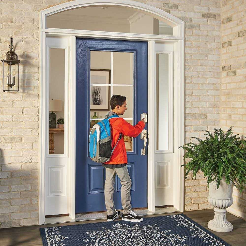 Schlage Encode Smart WiFi Deadbolt with Camelot Trim BE489WB Cam - Inhomebuy