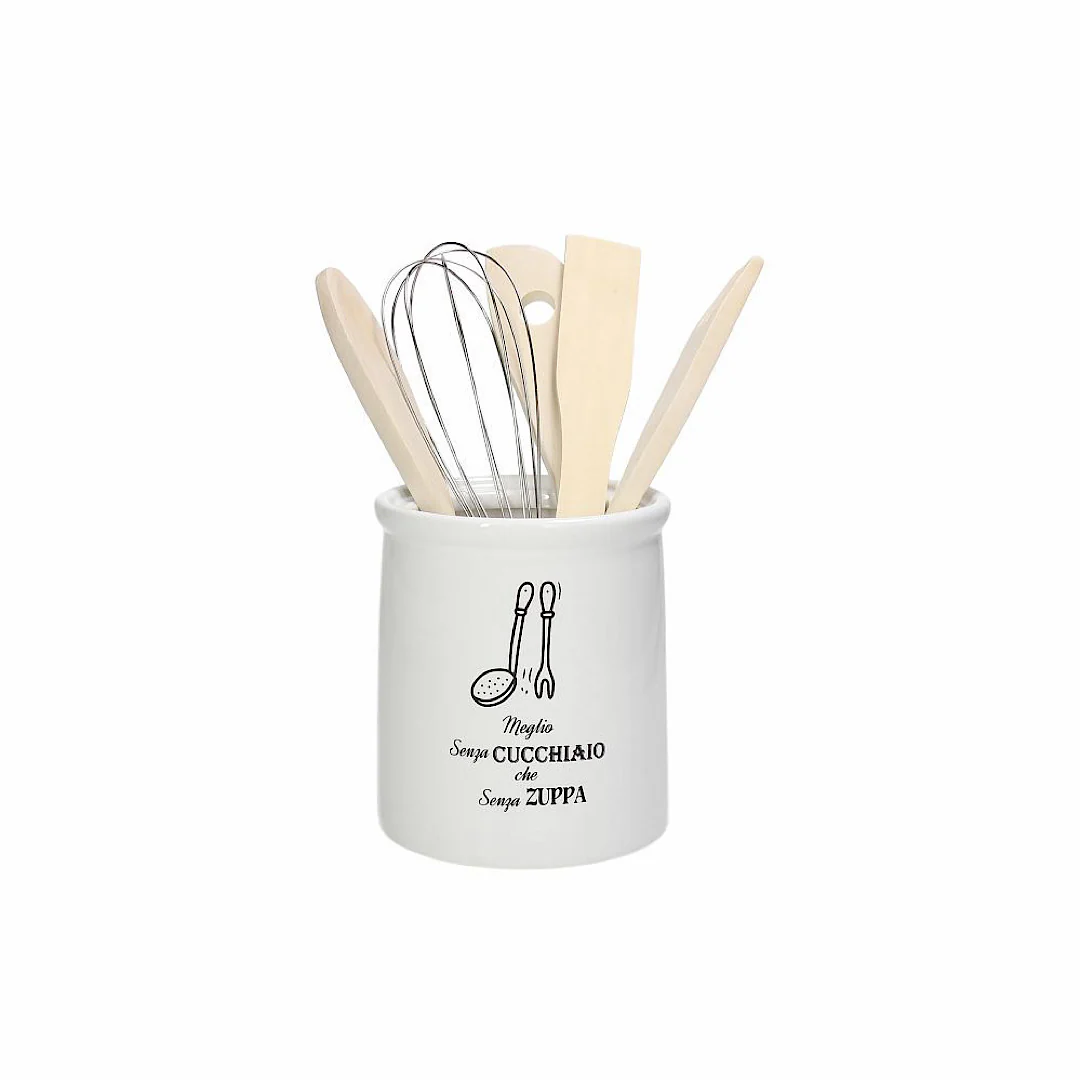 Ceramica Kitchen cool Tool Holder - Inhomebuy