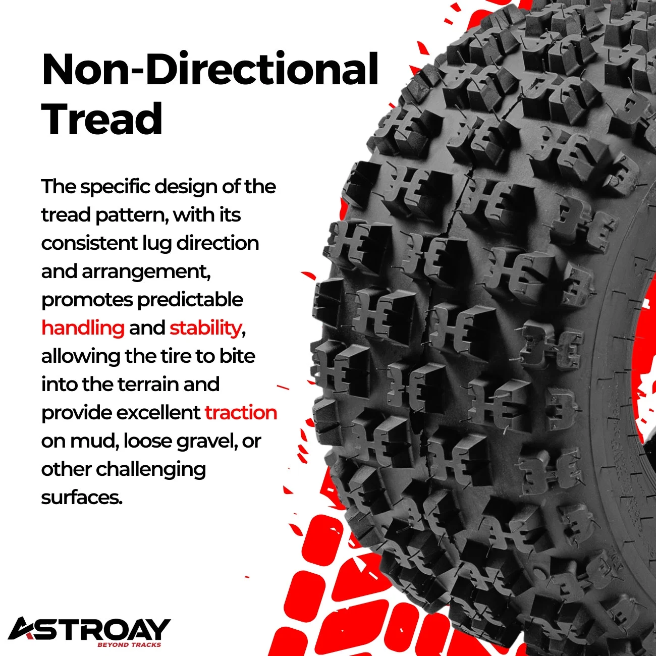 Astroay 20x10-9 OES Rear ATV Tires - Set Of 2 - Inhomebuy