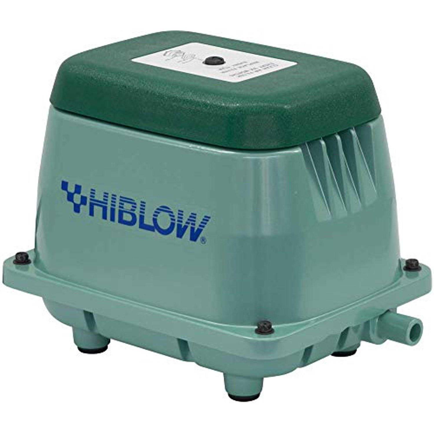 Hiblow HP 80 .1 HP 1056 gph Aluminum Switchless AC and Battery Septic Air Pump HP-80-0110 - Inhomebuy