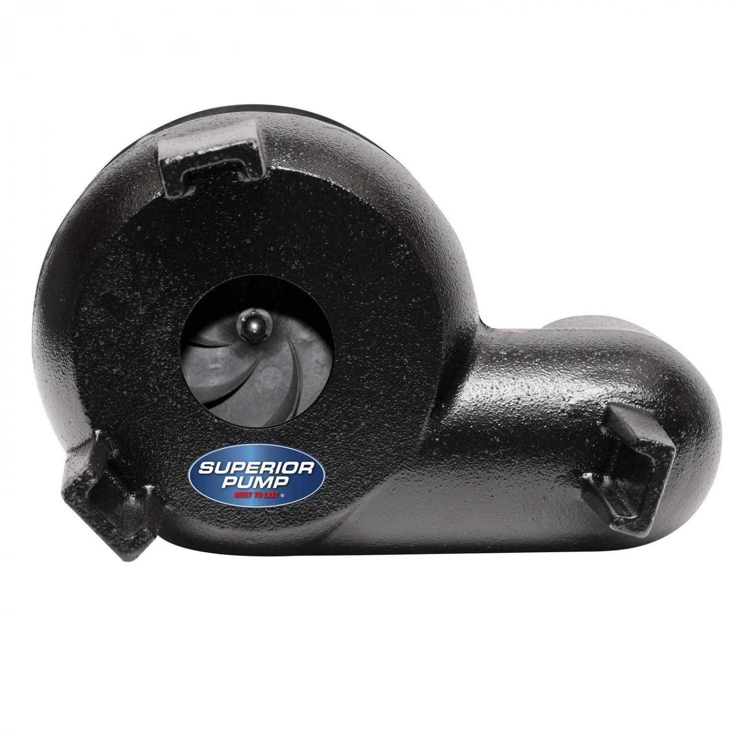 Superior Pump 1/2 HP Cast Iron Sewage Pump 93501 - Inhomebuy