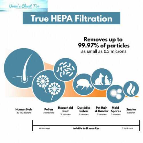 Filter-Monster True Hepa Replacement Filter Compatible with Honeywell Hrf-C1 Air Purifier Filter C for Models 16200 - Inhomebuy