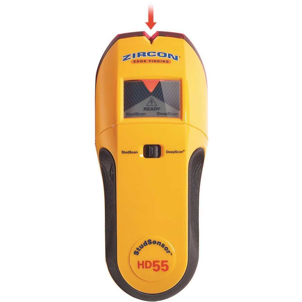 Zircon StudSensor A100 Wall Scanner and Center/Edge Locating Stud Finder with WireWarning Detection - Inhomebuy